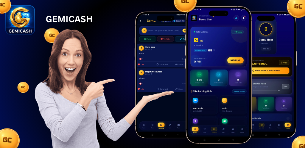 GemiCash Banner